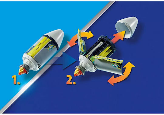 Playmobil Space Distrugător Spațial de Meteoriți pentru 4-10 ani