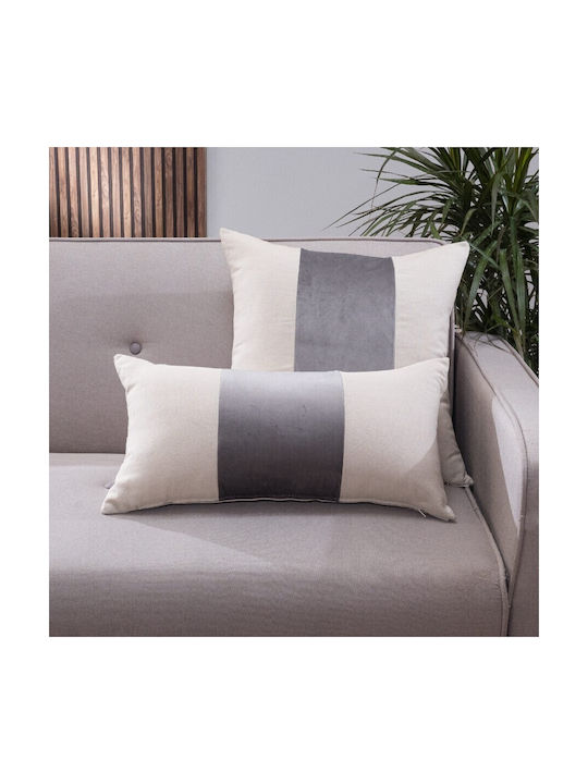 Teoran Decorative Pillow Case Linus from Velvet 11 30x60cm.