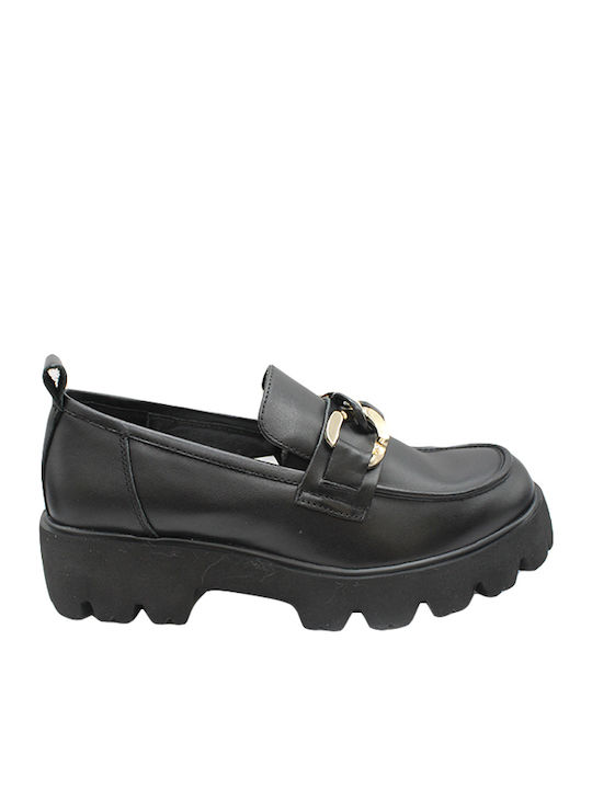 Women's Moccasins in Black Color