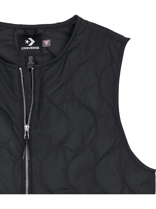 Ärmellos Jacke Schwarz