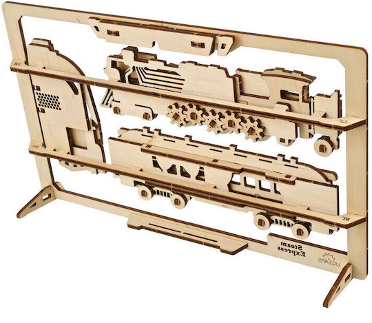Ugears Wooden Construction Toy Steam Express for Children 5+ years+ Years