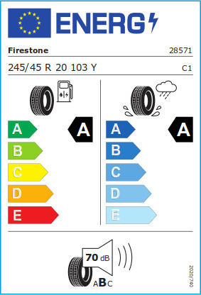 Firestone Firehawk Sport 245/45R20 103Y XL Θερινό Λάστιχο για Ηλεκτρικό Επιβατικό Αυτοκίνητο