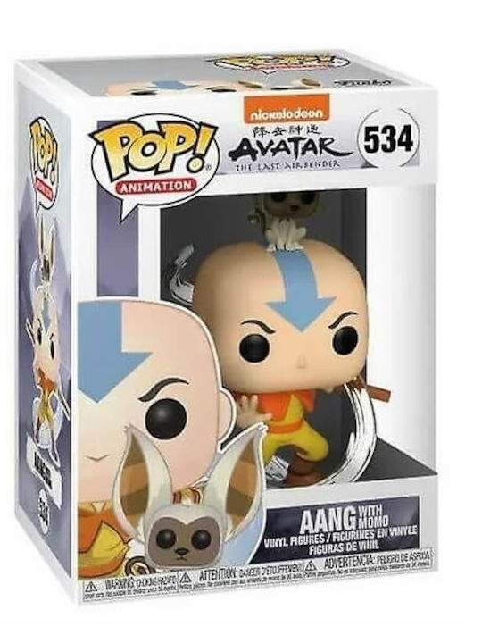 Funko Pop! Animation: Avatar Last Airbender Aang Momo