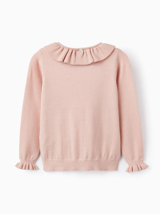 Zippy Kids Sweater Long Sleeve Pink