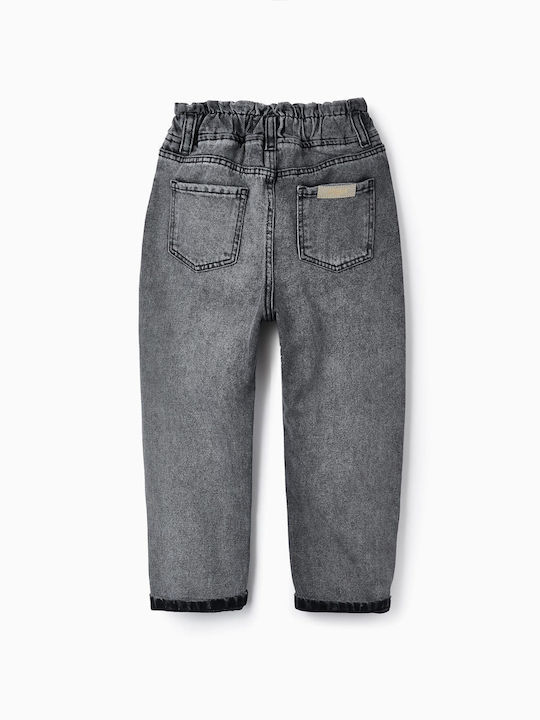 Zippy Pantaloni copii din denim Gri