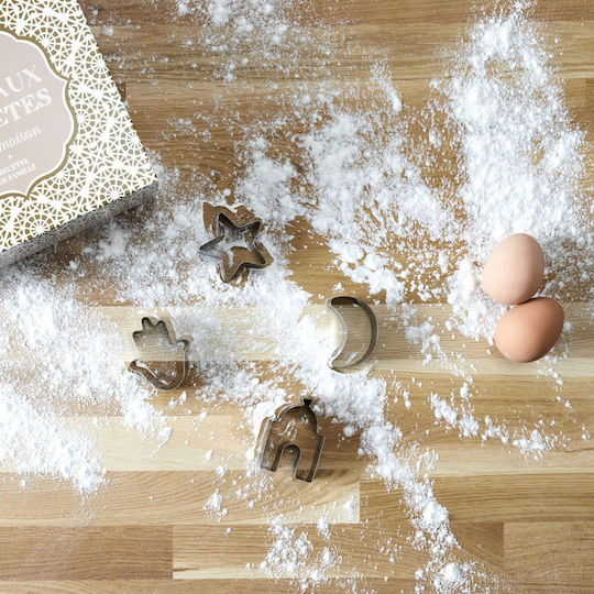 Lily Cook Κουπ Πατ Μεταλλικά 4τμχ Lily Cook Κουπ Πατ Μεταλλικά 4τμχ