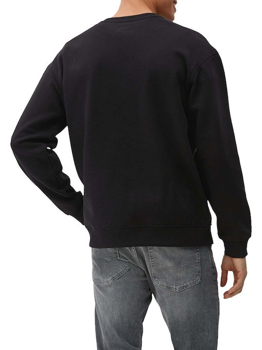 S.Oliver Men's Sweatshirt with Hood Black