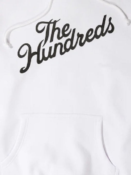 The Hundreds Ανδρικό Φούτερ με Κουκούλα Λευκό