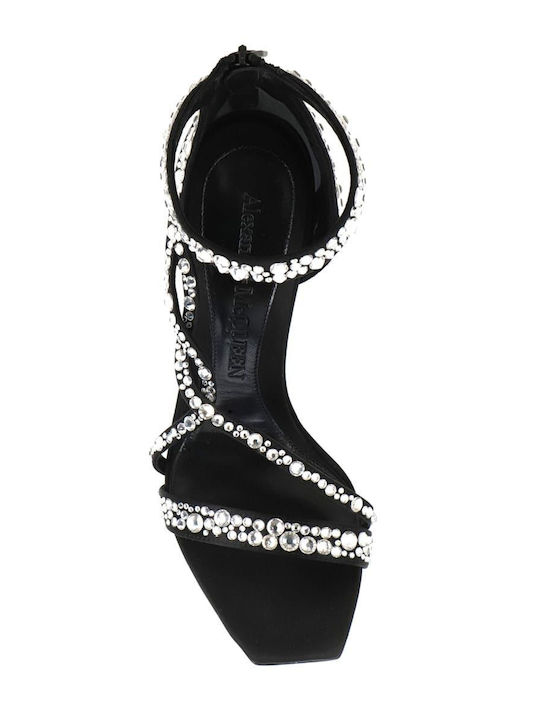 Leder Sandalen Schwarz