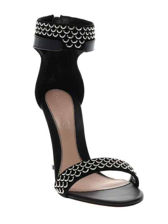 Leder Sandalen Schwarz