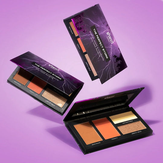 BPerfect Cosmetics Палитра за грим за лицето Очи Бронзова форма - Illuminate 14гр