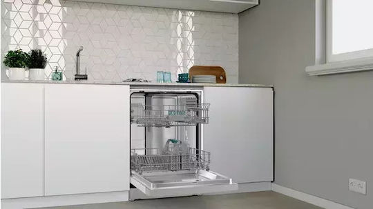Pitsos Freestanding Dishwasher with Wi-Fi for 12 Place Settings W60xH84.5cm Inox