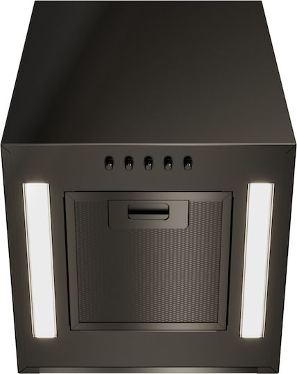 Maan Ponza Mini WPB 430 Chimney Vent Hood 30cm Black