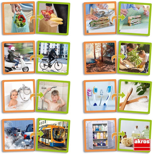 Akros Ο Βιώσιμος Κόσμος Μας Educational Game Knowledge for 3-8 Years Old