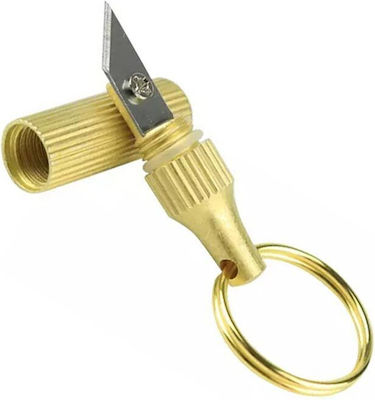 Aria Trade Knife Keychain Gold