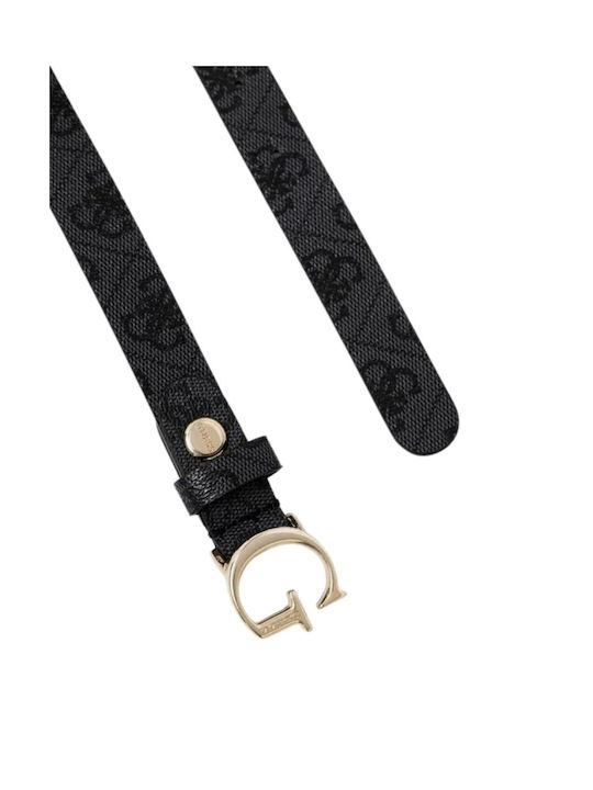 Guess Logo Women's Belt Black