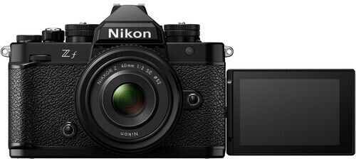 Nikon Z f Безогледален Фотоапарат Комплект (Z 40mm F2 SE) Черна