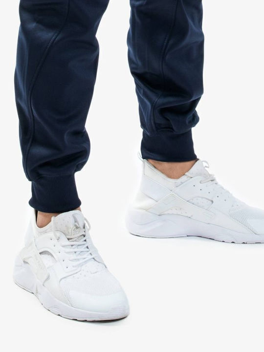 Tuta One Football Tracksuit Glossy with Elastic Navy Blue