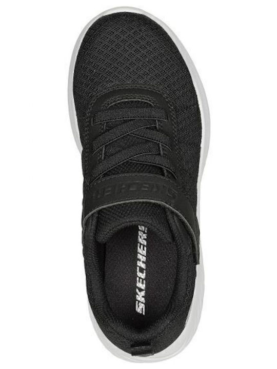 BOUNDER Kinder Sneakers mit Klettverschluss Schwarz