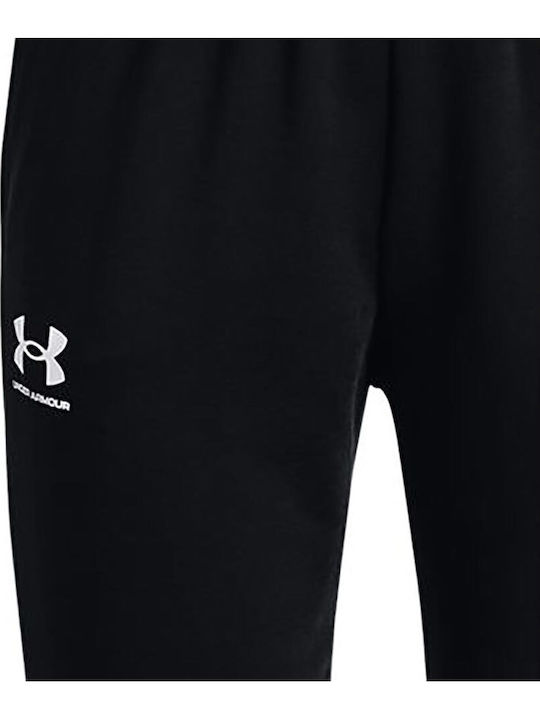Kids Sweatpants Black Rival Terry