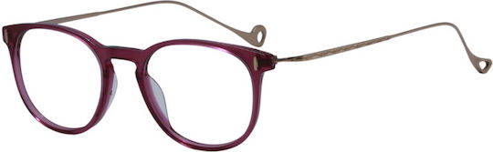 Eyepetizer Charles Metal Eyeglass Frame Purple