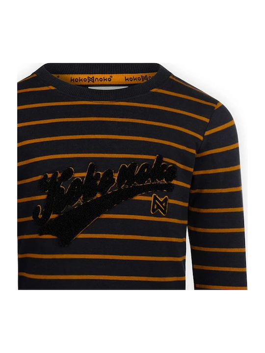 Παιδική Μπλούζα Μακρυμάνικη Navy Μπλε