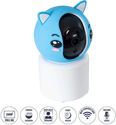 GloboStar Surveillance Camera Wi-Fi 1080p Full HD Battery