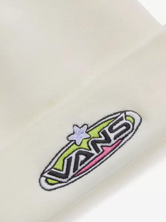 Vans Breakin Rules Beanie Unisex Σκούφος Πλεκτός σε Λευκό χρώμα