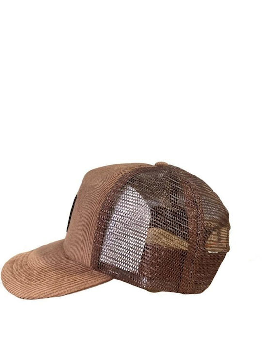 D2 Vintage Men's Trucker Cap Brown