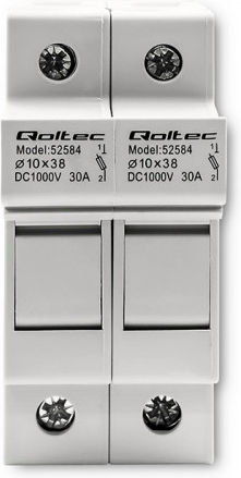 Qoltec Ρελέ Ράγας Ισχύος 30A Διπολικό με Τάση 1000V