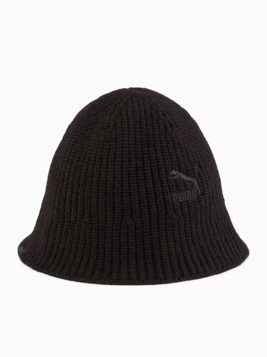 Beanie Unisex Beanie Knitted in Black color