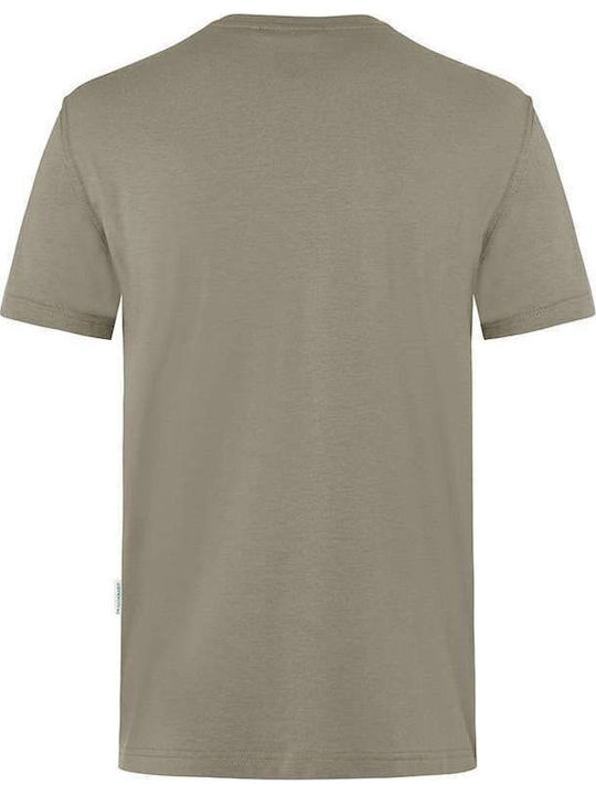 Karlowsky Men's Short Sleeve Promotional T-Shirt Khaki