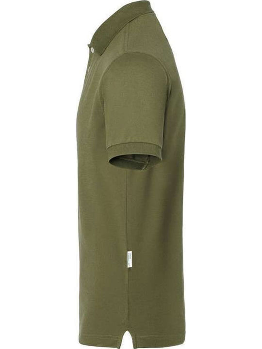 Karlowsky Werbe-T-Shirt in Khaki Farbe
