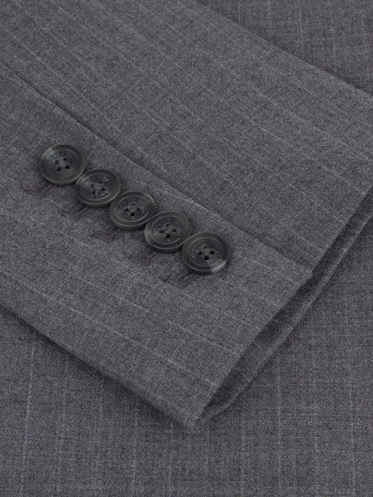 Men's Winter Suit Jacket Gray