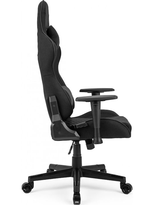 SENSE7 Spellcaster Υφασμάτινη Καρέκλα Gaming με Ρυθμιζόμενα Μπράτσα Μαύρη