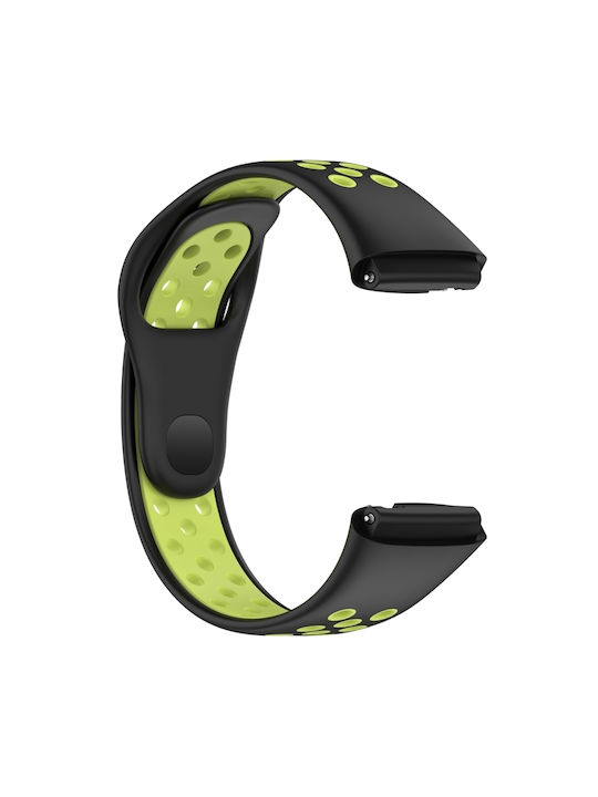 Two Color Λουράκι Σιλικόνης με Pin Μαύρο (Redmi Watch 3 Active)