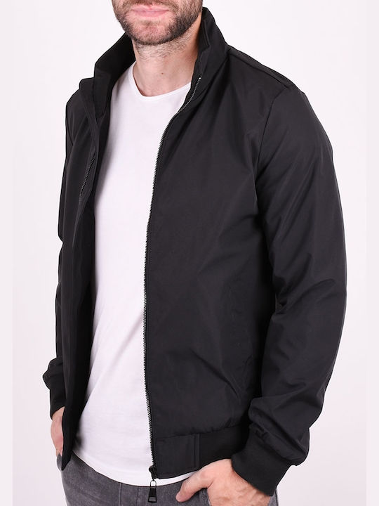 Dsplay Men's Winter Jacket Black