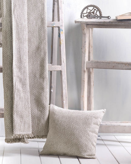 Rythmos Tempe Ριχτάρι Τετραθέσιου Καναπέ Chenille 180x330εκ. Καφέ