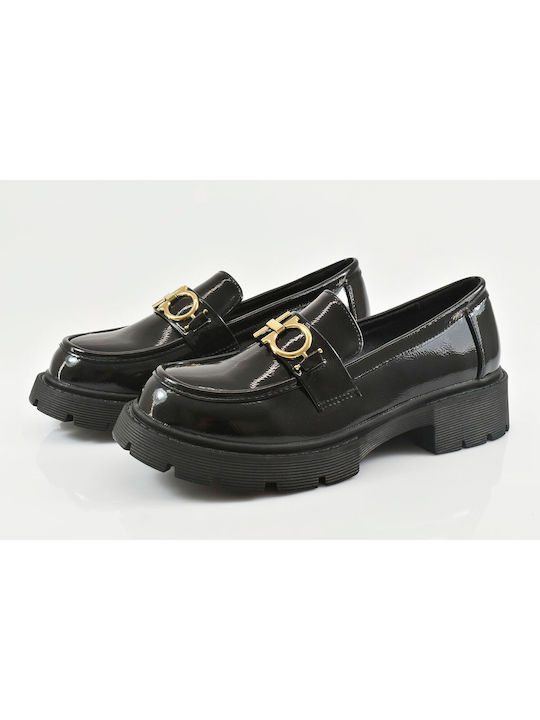 Envie Shoes Women's Moccasins in Black Color