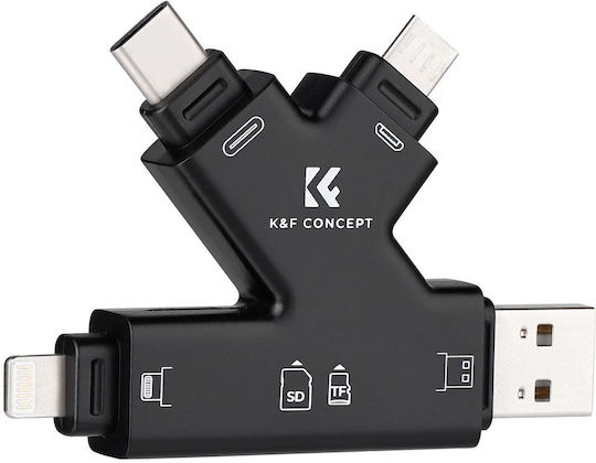 K&F Concept Cititor Carduri Pentru Card SD/MicroSD
