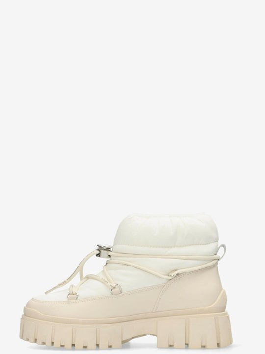 Stiefeletten Damen Weiß