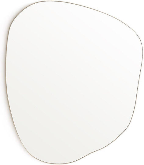 La Redoute Interieurs Oglindă de Perete cu Galben Ramă din Metalic 99.5x85.5cm 1buc