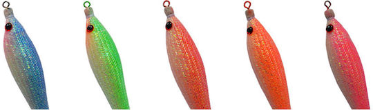DTD Soft Flash Glavoc Tintenfisch-Jigs Leuchtend Nr.2 #2.0 6,5cm/5,2g Blau