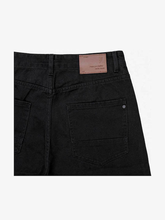 Men's Jeans Pants Regular Fit Black