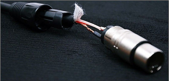 Cable4Me Cablu XLR De Sex Masculin - XLR De Sex Masculin Argintiu 20m