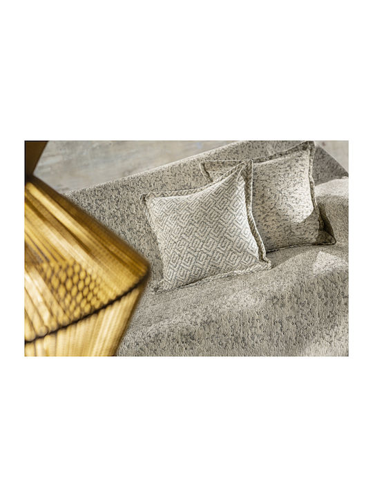 Guy Laroche Sofa Throws 2 Seater 2 Sides Matis 180x250cm Sand