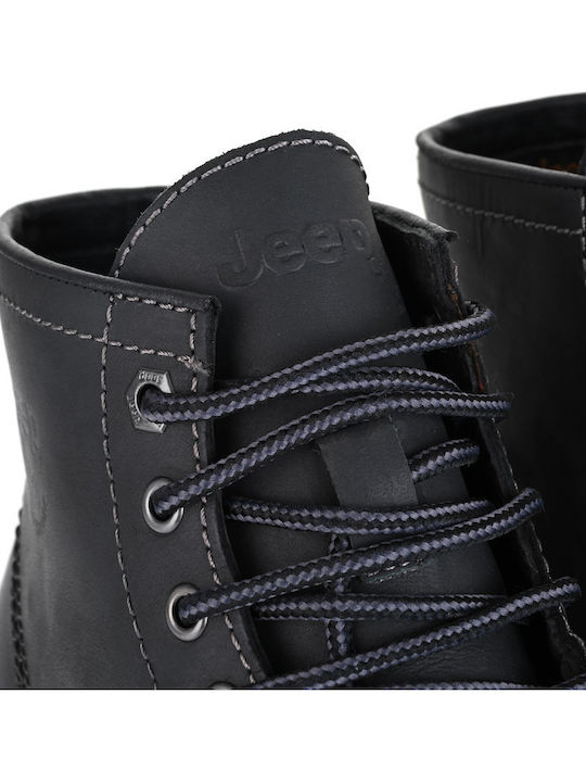 Lässige Herrenstiefel Schwarz
