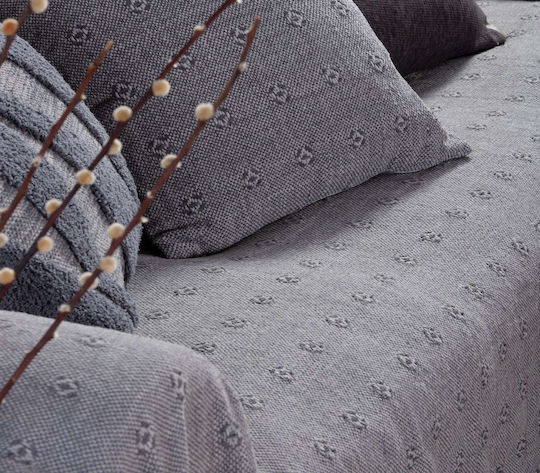 Nef-Nef Homeware Devine Фотьойл Покривка П180xМ180см Сива Nef-Nef Homeware Devine Фотьойл Покривка П180xМ180см Сива