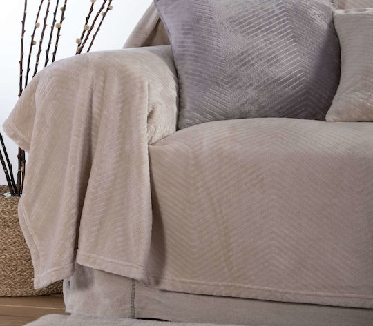 Nef-Nef Homeware Dakari Διθέσιου Καναπέ Π180xΜ250cm Εκρού Nef-Nef Homeware Dakari Διθέσιου Καναπέ Π180xΜ250cm Εκρού