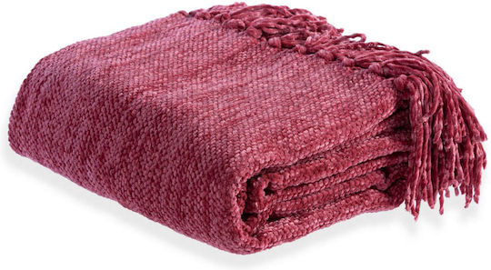 Nef-Nef Homeware Splendid Ριχτάρι Πολυθρόνας 130x180εκ. Berry